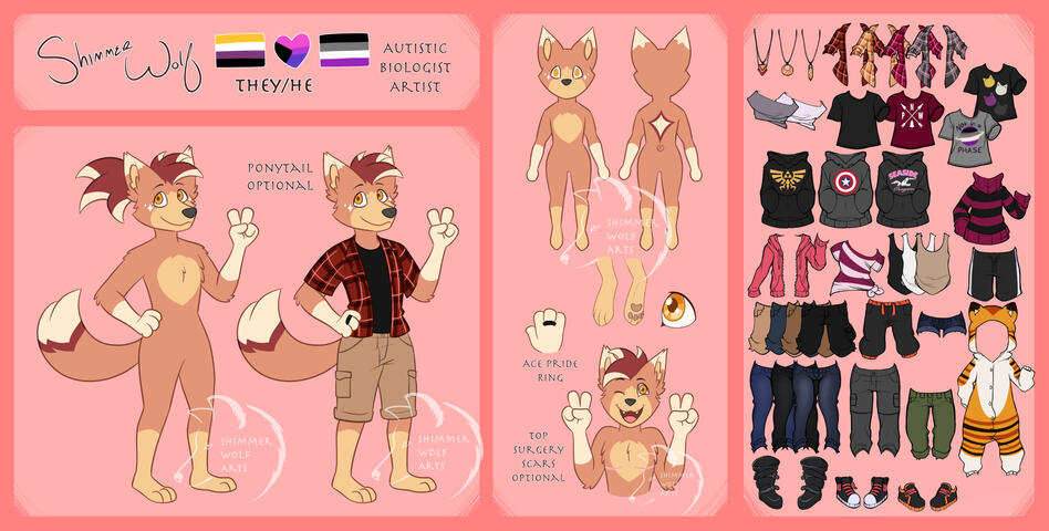 Shimmer Ref Sheet Shimmer Ref Sheet